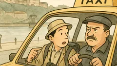 Vicc: Egy japán turista taxiba száll Budapesten