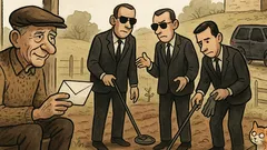 Vicc: Bubba azt írja: ne ásd fel!